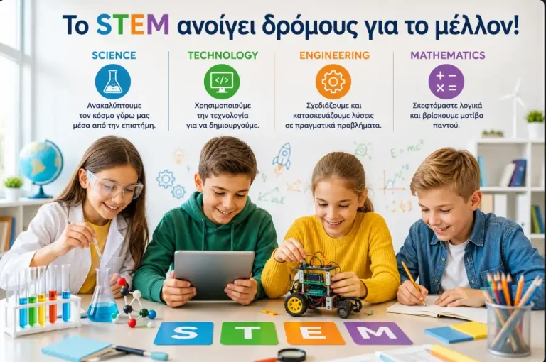 Τι είναι το STEM και γιατί είναι σημαντικό για τα παιδιά